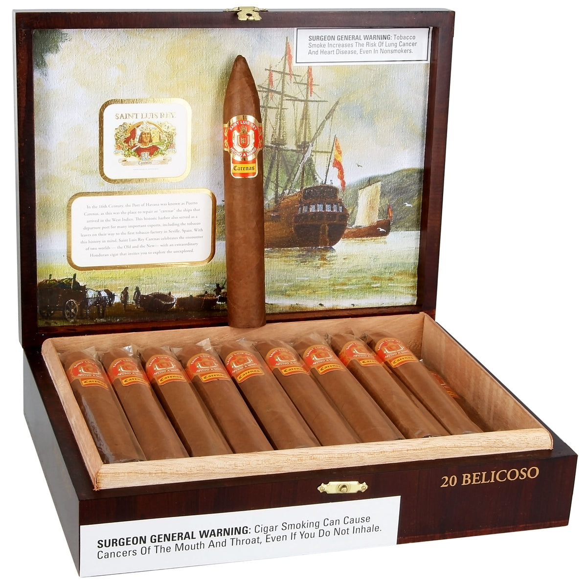 Saint Luis Rey Carenas Belicoso 20ct