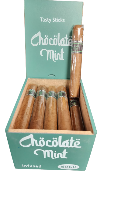 Tasty Sticks Chocolate Mint 6x60 20ct