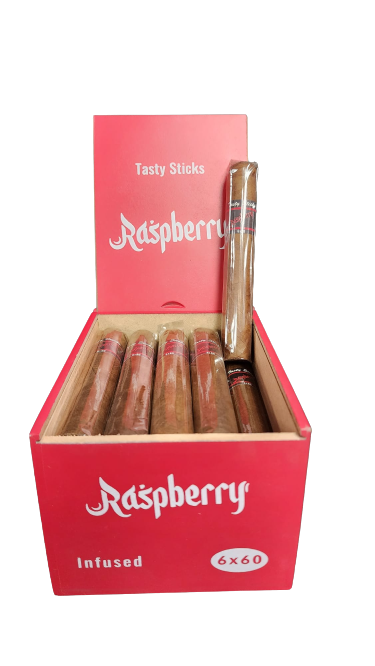 Tasty Sticks Raspberry 6x60 20ct
