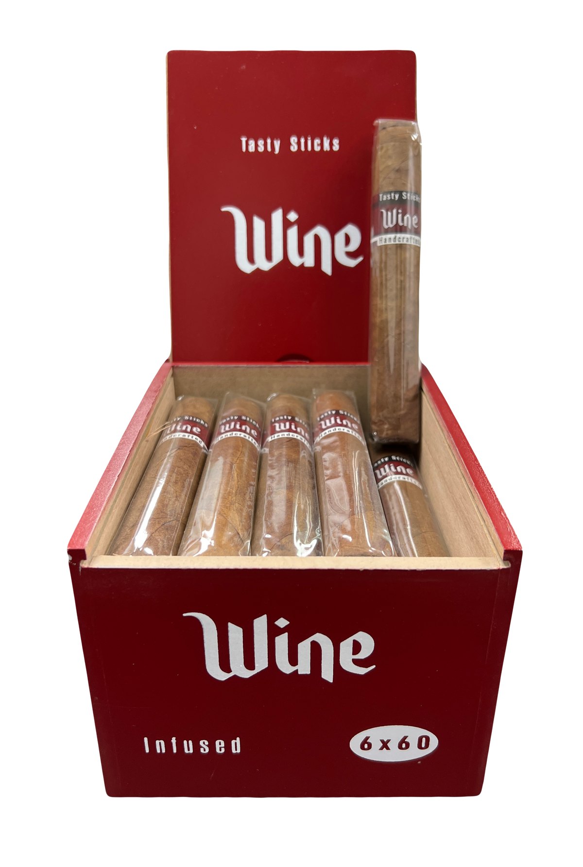 Tasty Sticks Wine 6x60 20ct