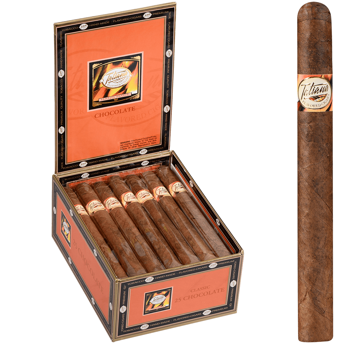Tatiana Classic Chocolate 6x44 25ct