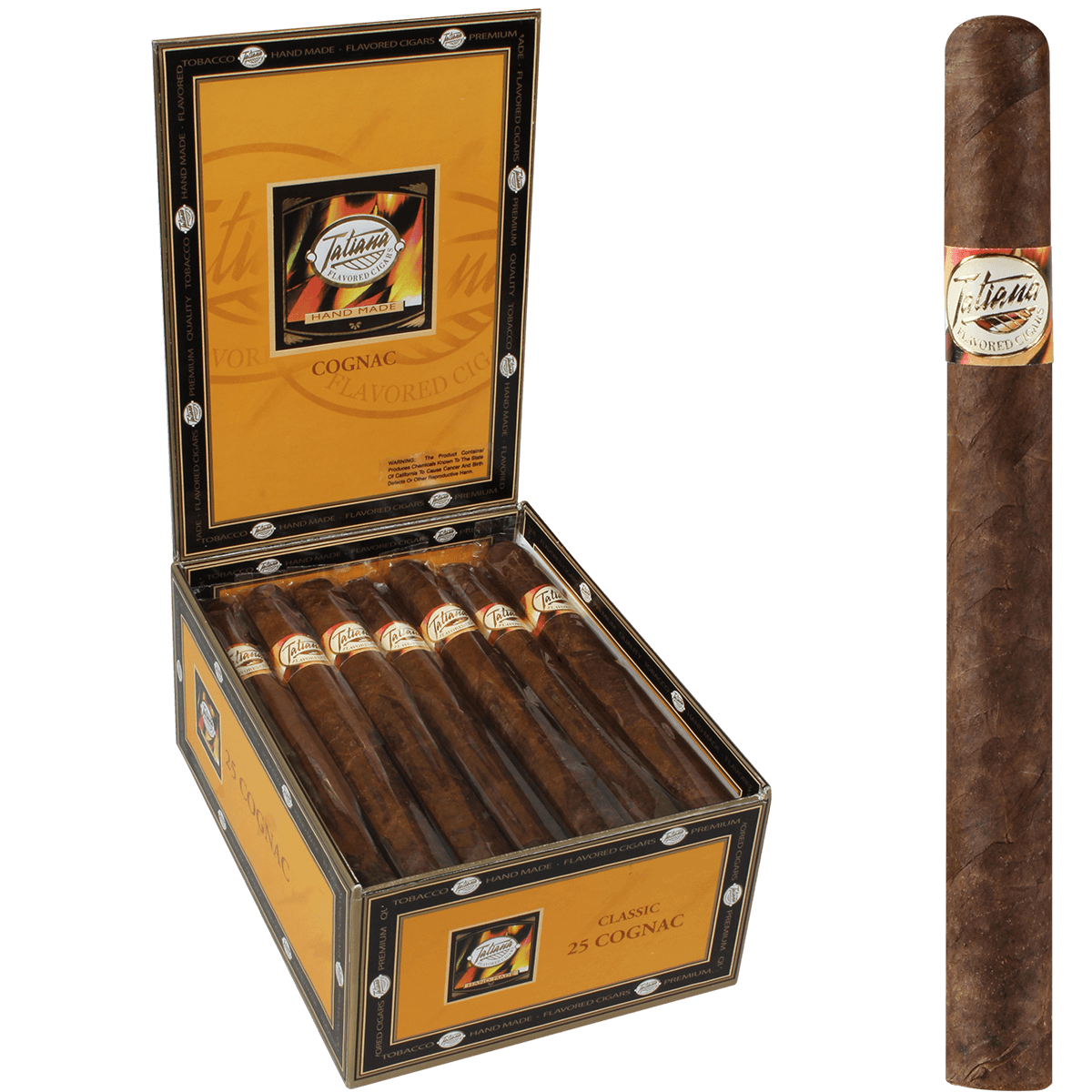 Tatiana Classic Cognac 6x44 25ct