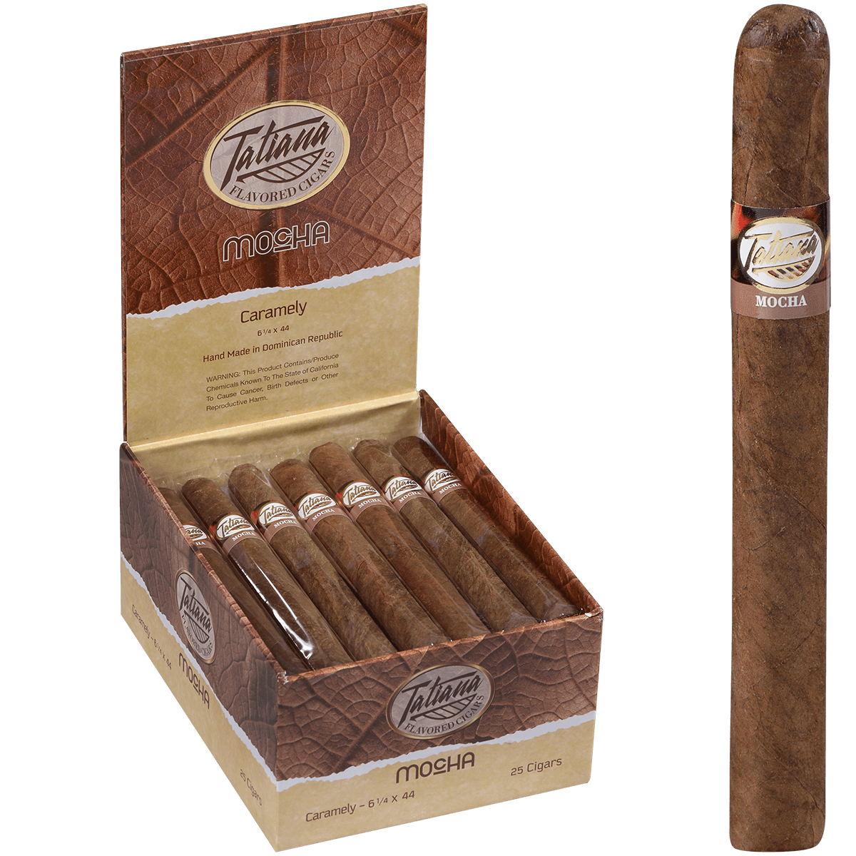 Tatiana Classic Mocha Caramely 6.25x44 25ct