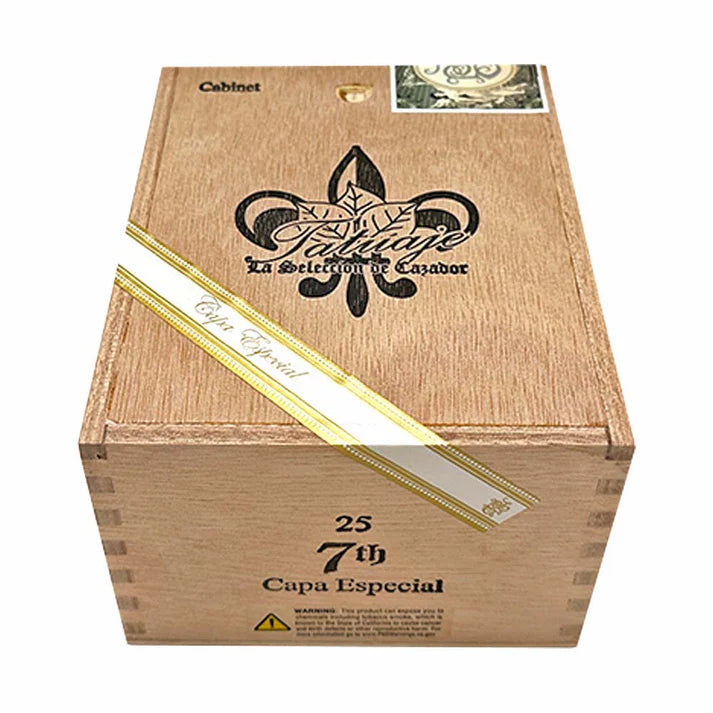Tatuaje Cabinet La Selección De Cazador 7th Sumatra Capa Especial 21ct 2