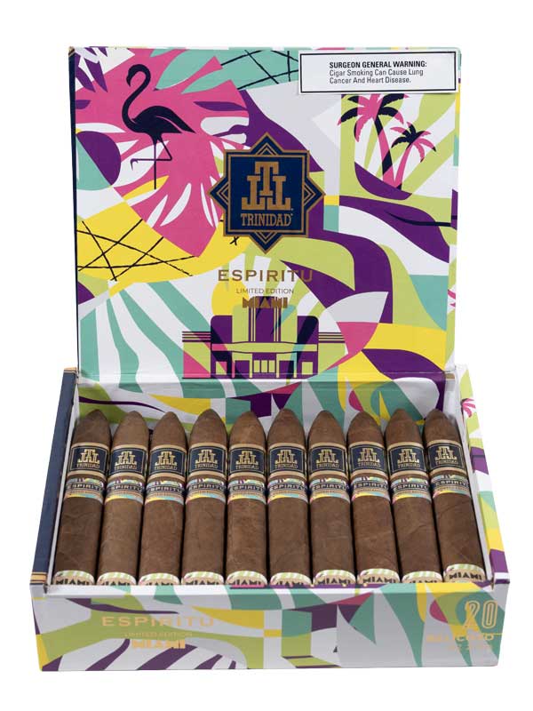 Trinidad Espiritu Miami LE Belicoso 20ct