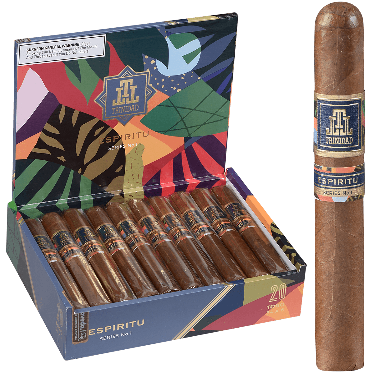 Trinidad Espiritu Serie No. 1 Toro 20ct