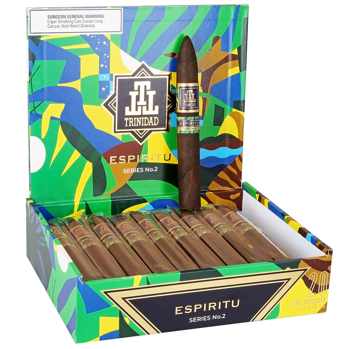 Trinidad Espiritu Serie No.2 Belicoso 20ct