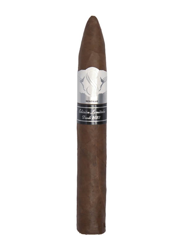 Sencillo Platinum Piramide 25ct 2