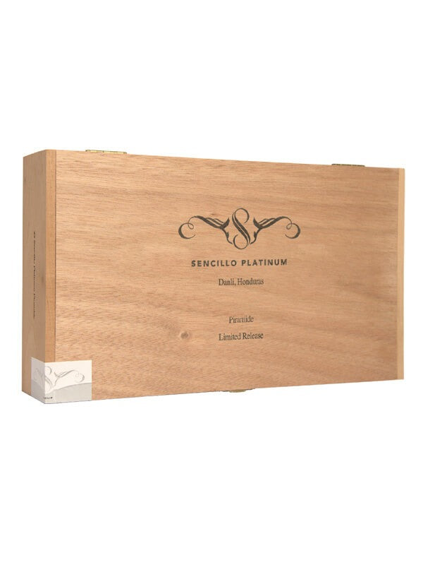 Sencillo Platinum Piramide 25ct 3