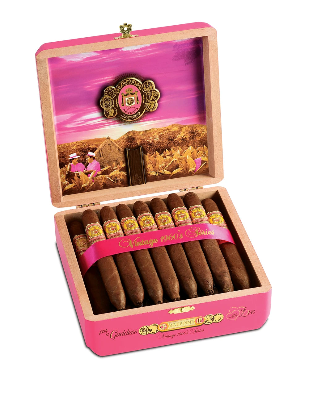 Arturo Fuente Rare Pink 60s VS Signature Pack of 5