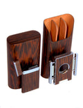 Brizard & Co. 3ct Cigar Case Wenge