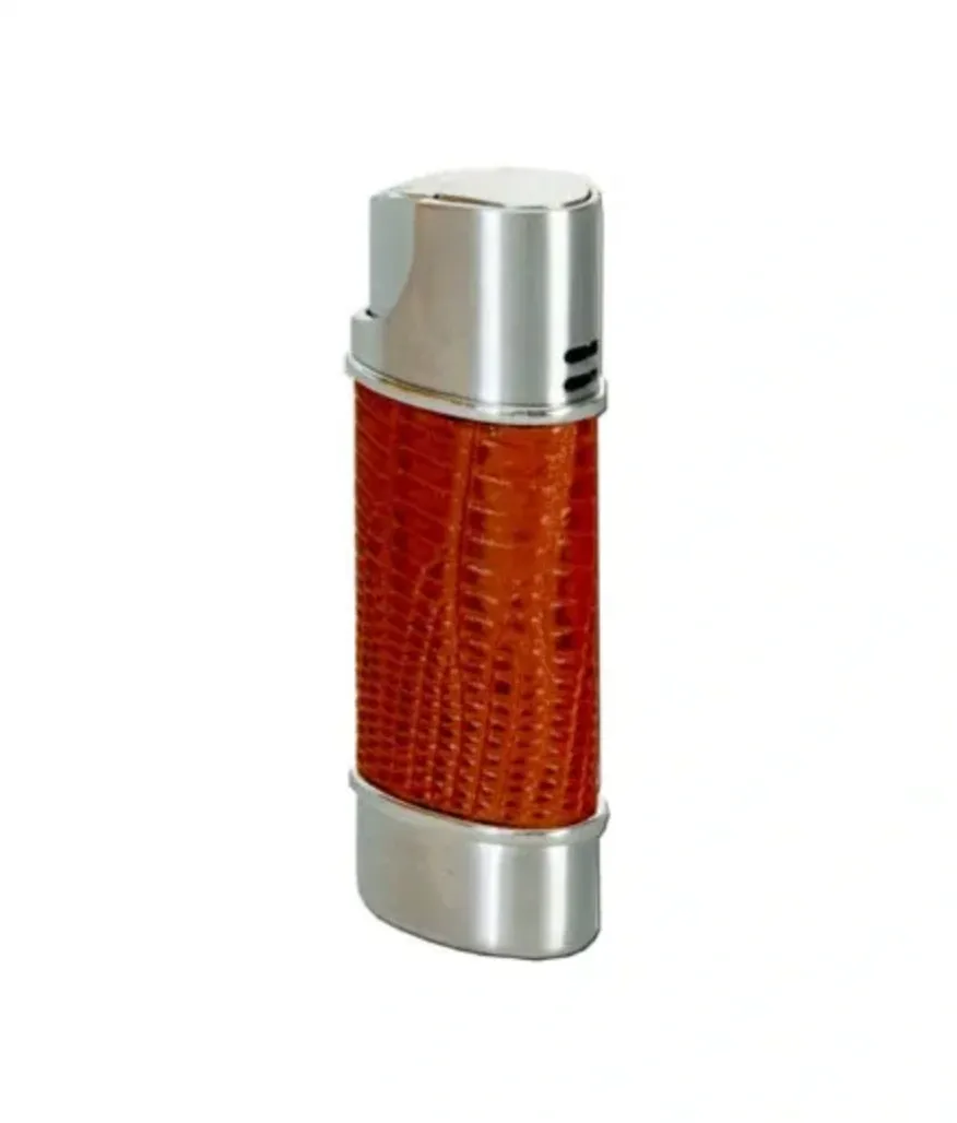 Brizard & Co. Nano Lighter Lizard Pattern Havana