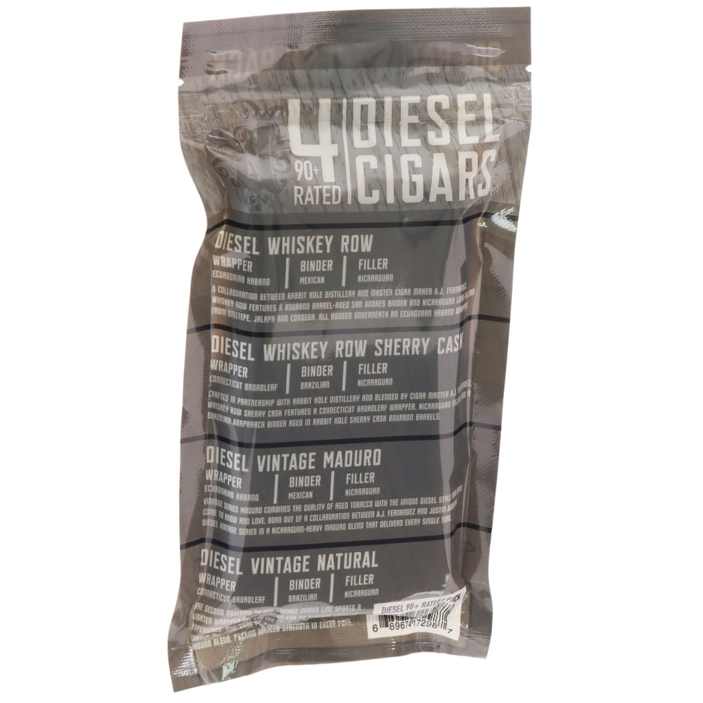 Diesel 90 Plus Pack Sampler Pack of 4 2