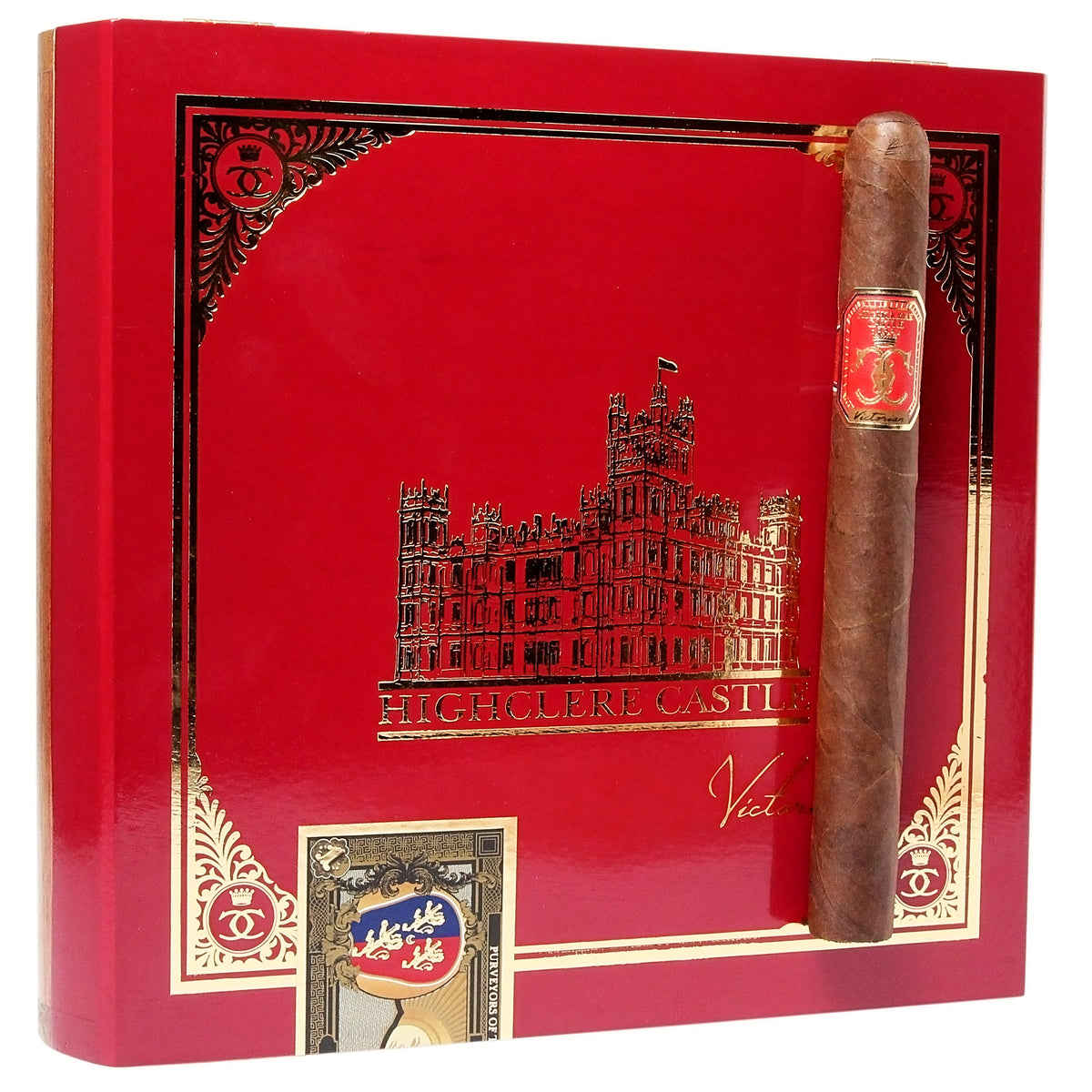 Victorian Highclere Castle Red Maduro Churchill 20ct 2