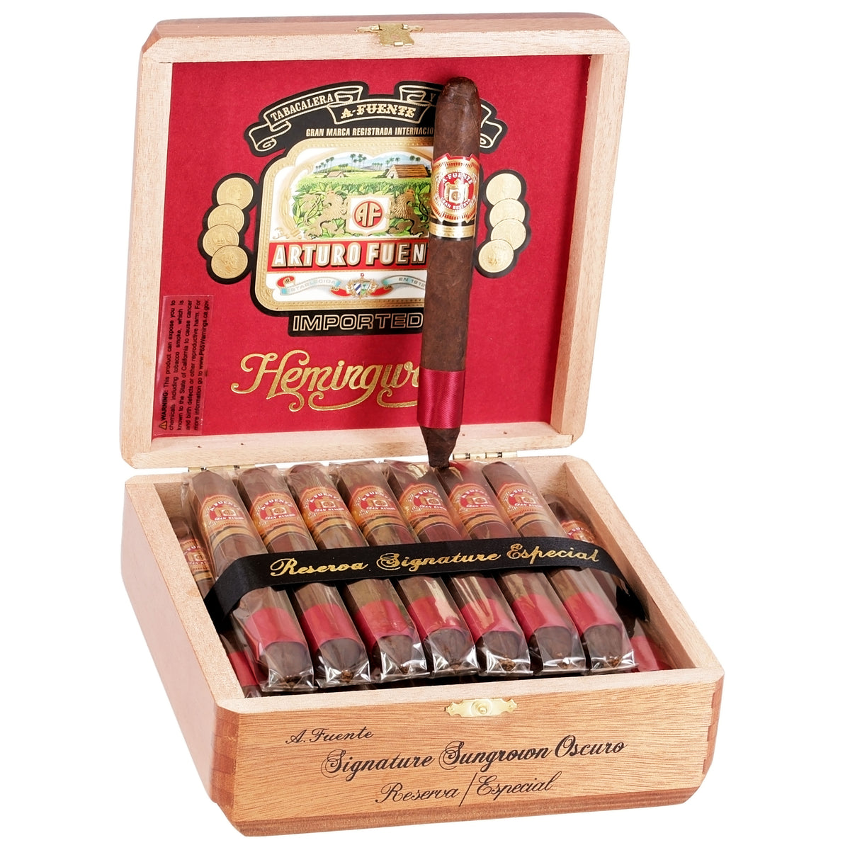 Arturo Fuente Hemingway Signature Oscuro Sungrown 25ct