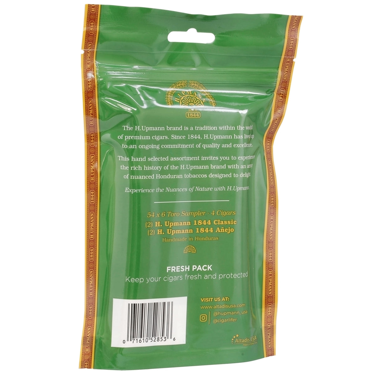 H. Upmann 1844 Honduran Fresh Pack Sampler 1ct 2
