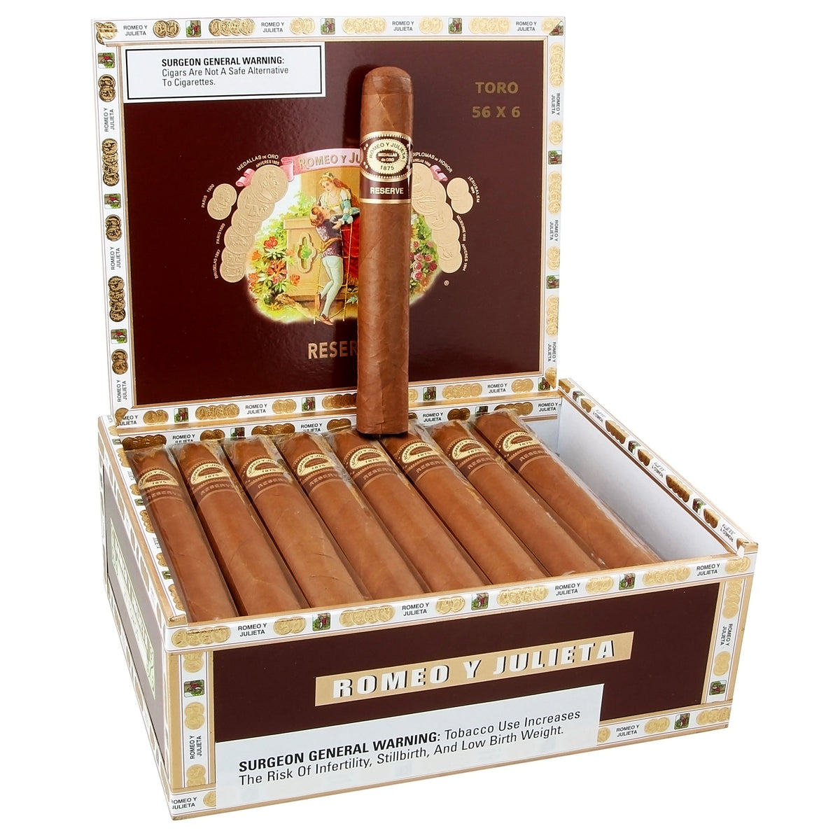 Romeo Y Julieta Reserve Toro Fresh Pack of 4
