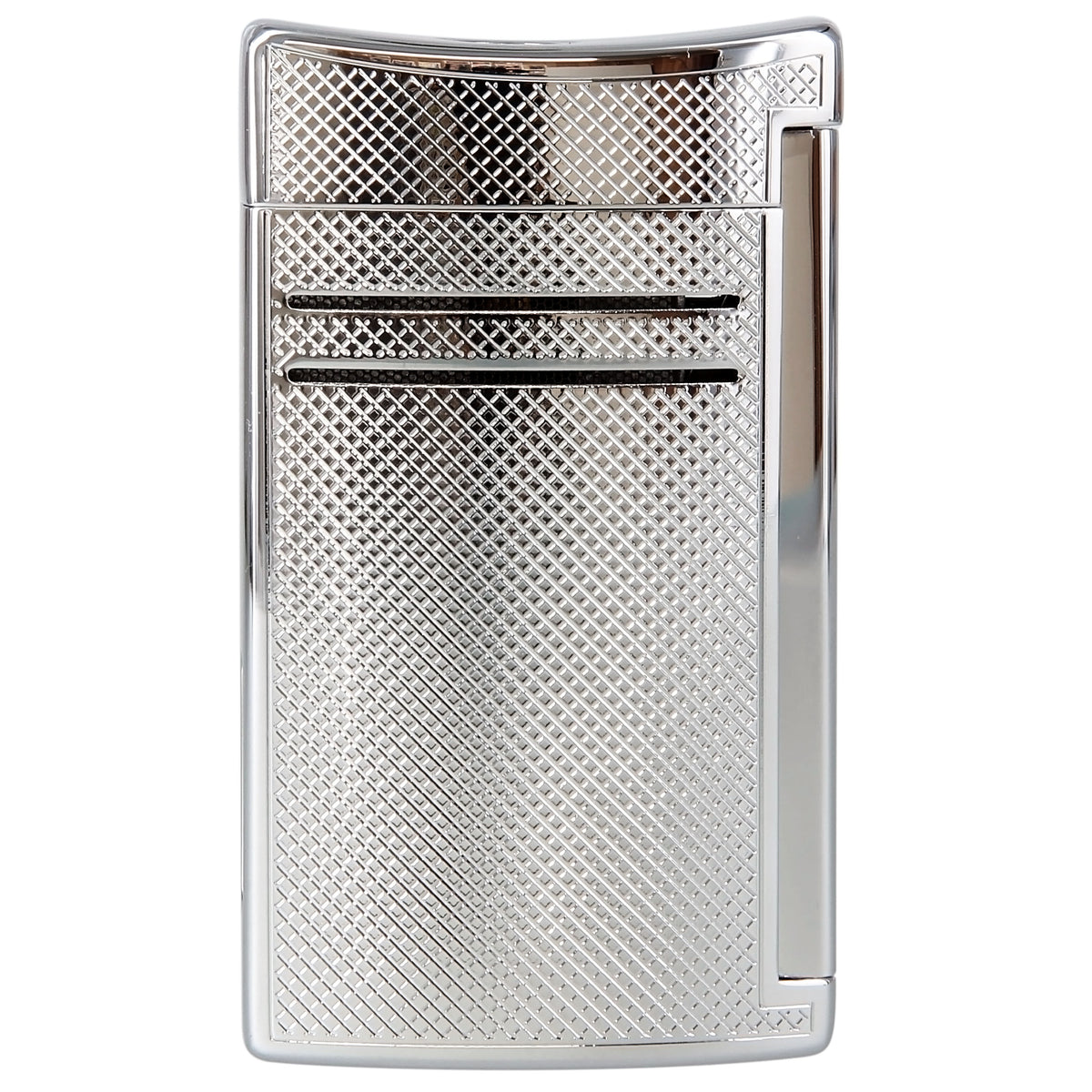 St Dupont Lighter Maxijet Chrome Grid 2