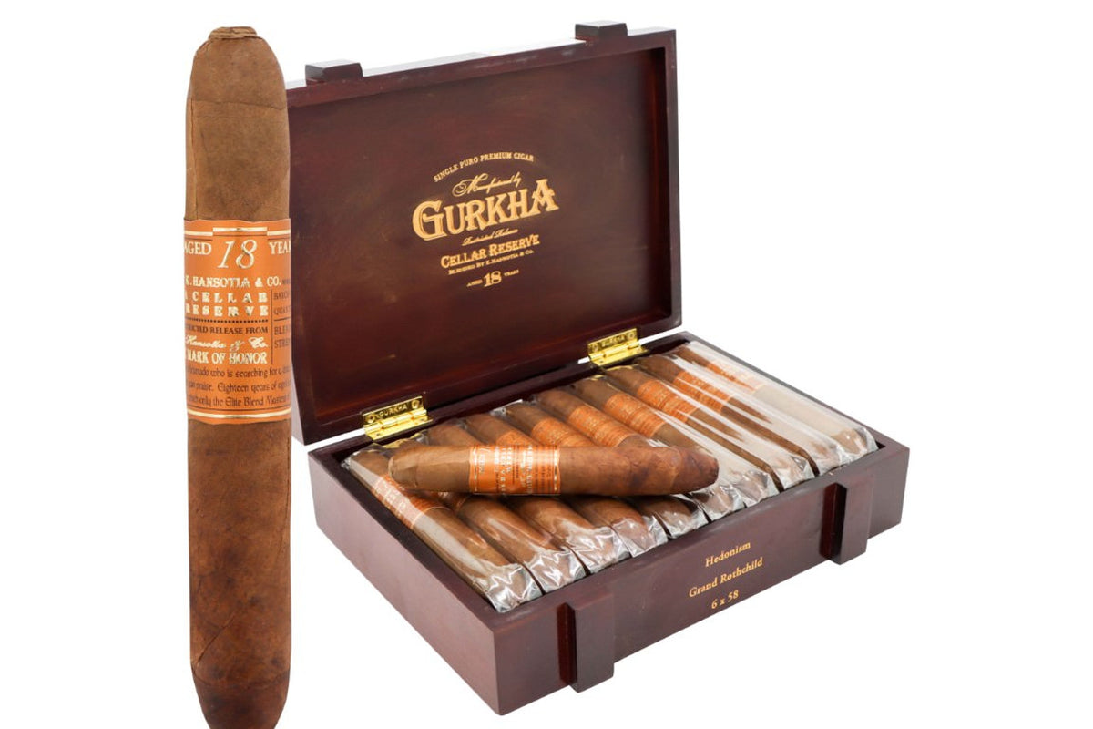Gurkha 18 Year Hedonism Grand Rothschild 20ct