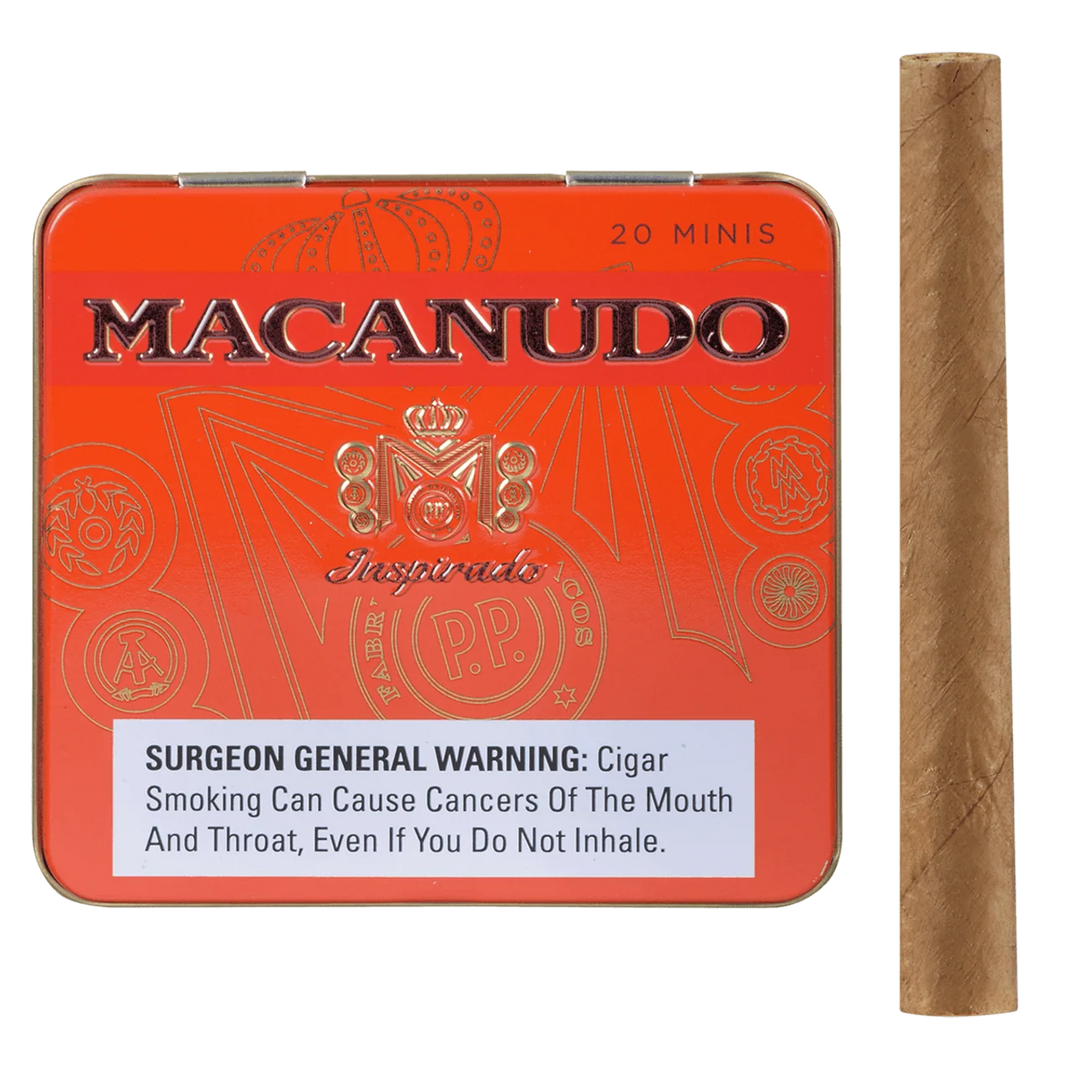 Macanudo Inspirado Orange Mini Tin of 20