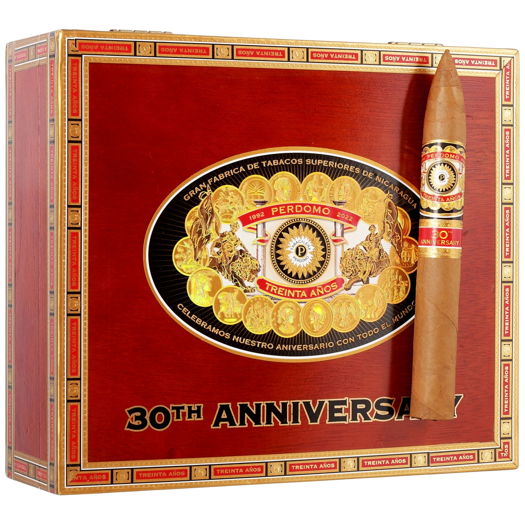 Perdomo 30th Anniversary Connecticut Torpedo 20ct 2