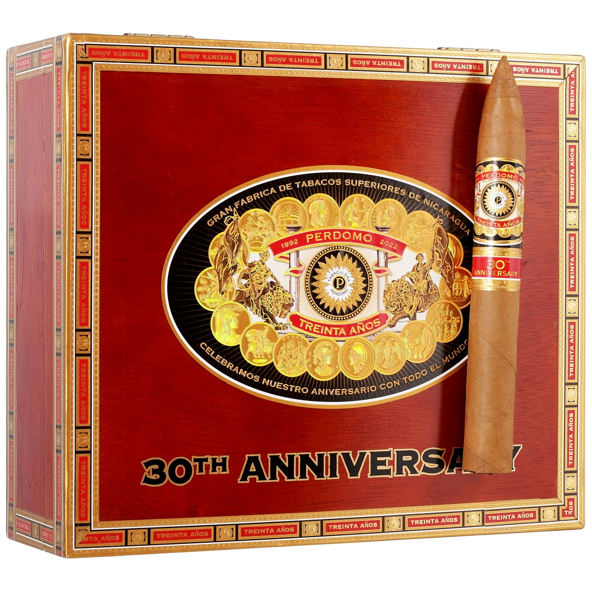 Perdomo 30th Anniversary Connecticut Torpedo 20ct 2