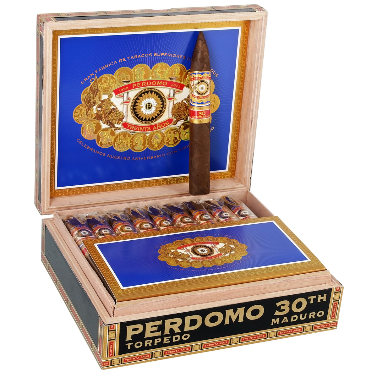 Perdomo 30th Anniversary Maduro Torpedo 20ct