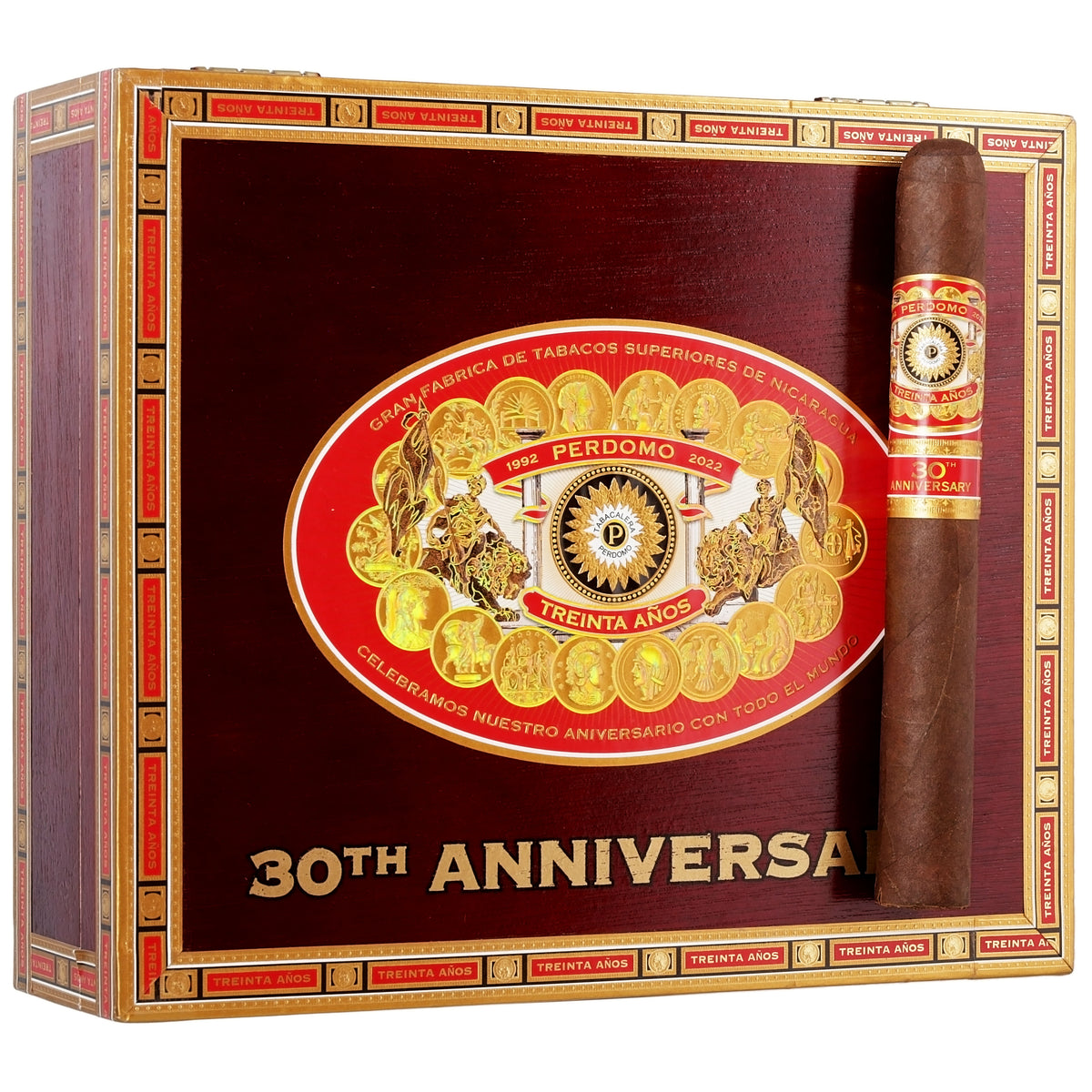 Perdomo 30th Anniversary Nicaragua Churchill 20ct 2