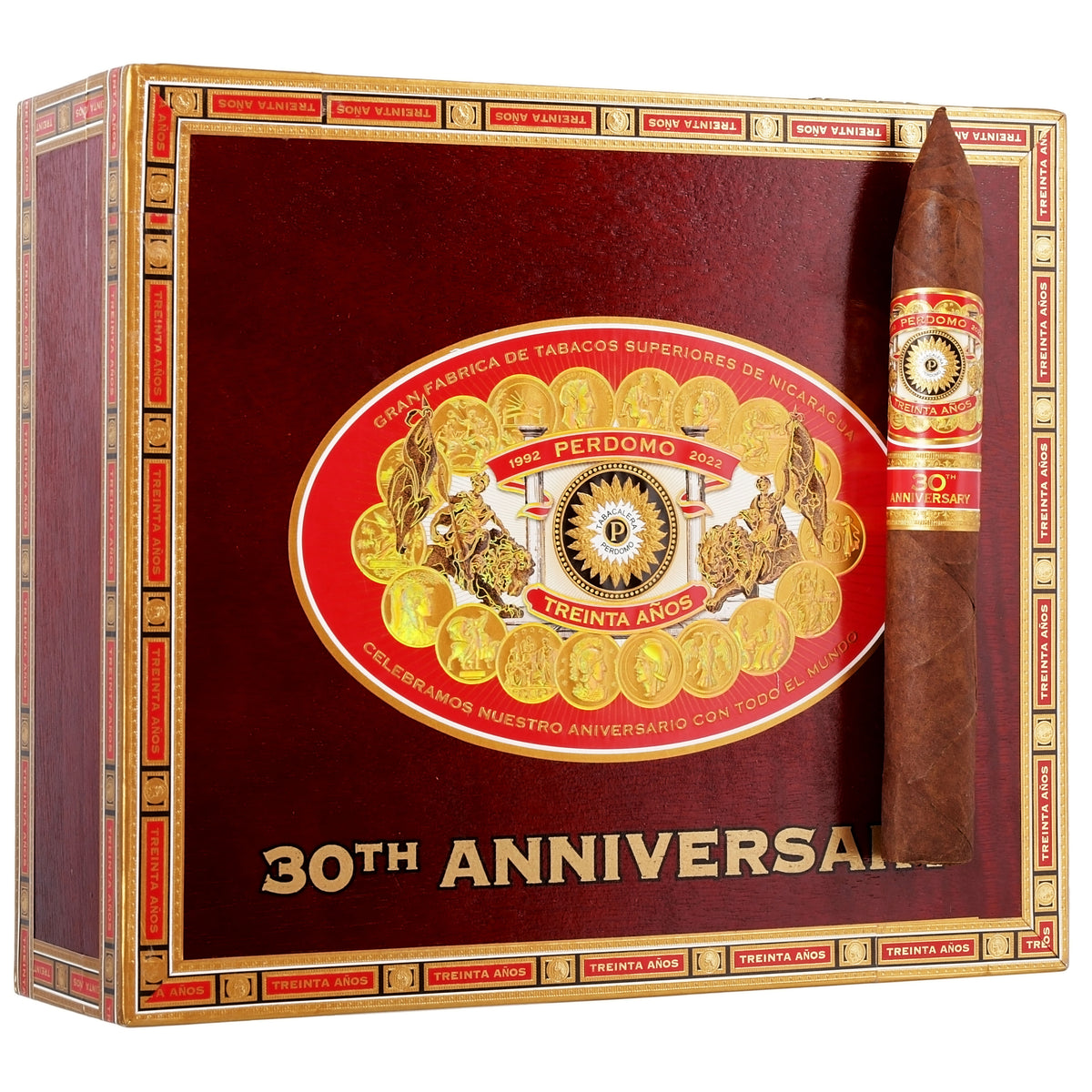 Perdomo 30th Anniversary Nicaragua Torpedo 20ct 2