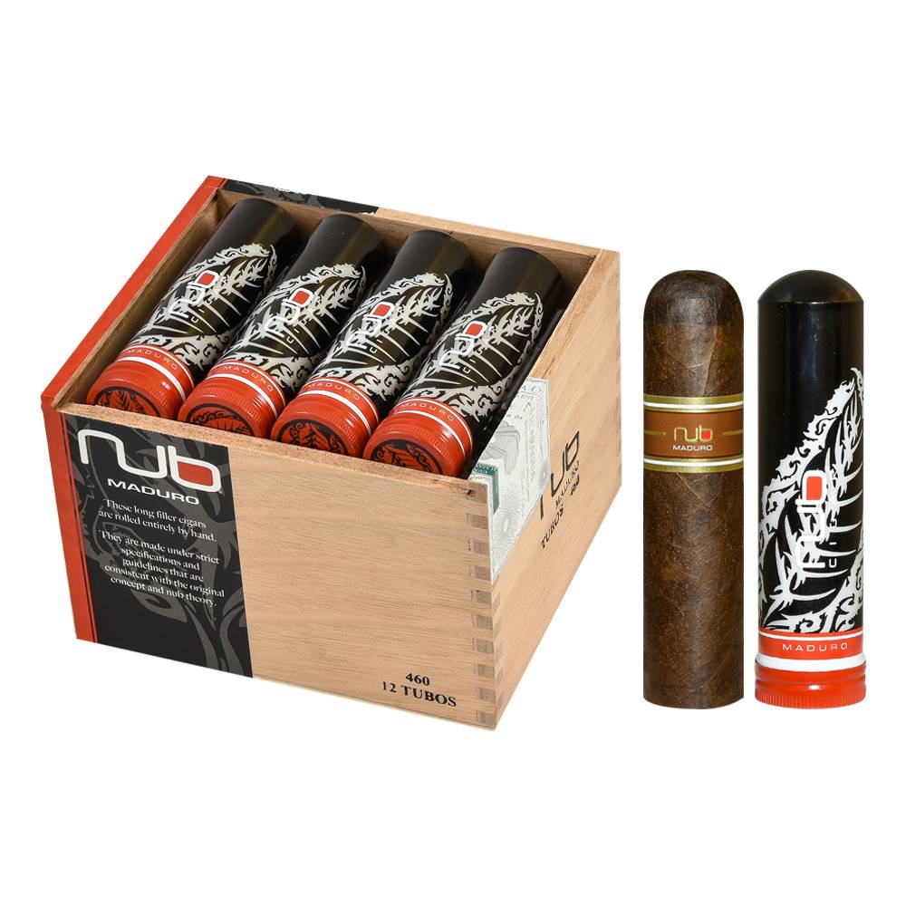 Oliva Nub Maduro 460 Tubos 12ct