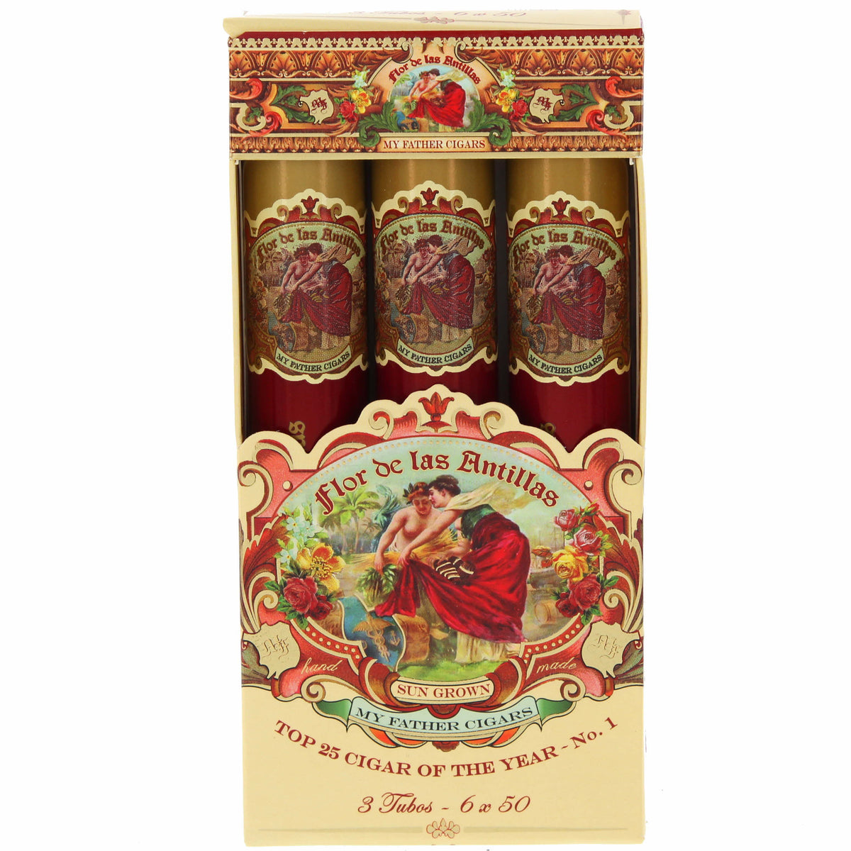 My Father Flor De Las Antillas Toro Tubo 3ct