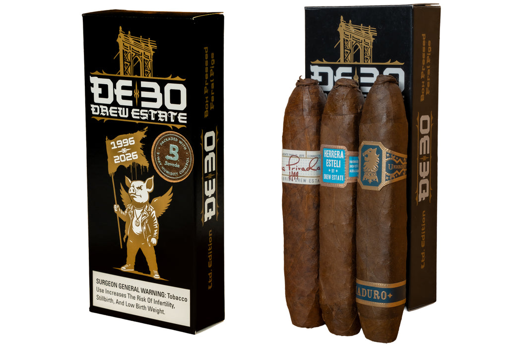 Drew Estate Traditional Feral Flying Pigs BP Sampler Pack of 3