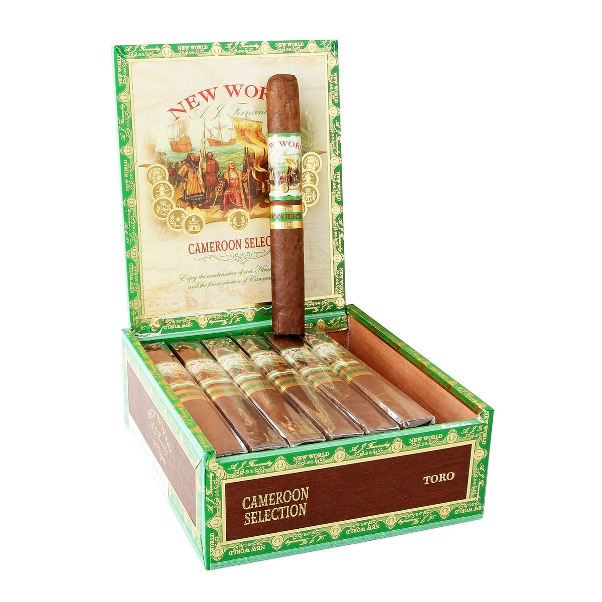 AJ Fernandez New World Cameroon Toro 20ct