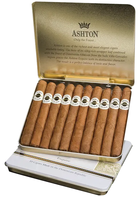Ashton Esquire Natural Tin of 10