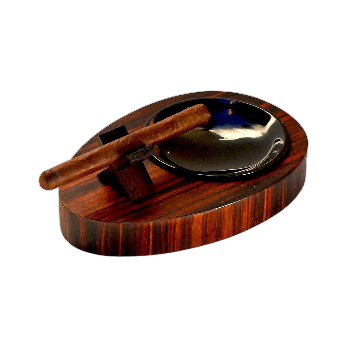 Brizard & Co. Ebony Single Ashtray