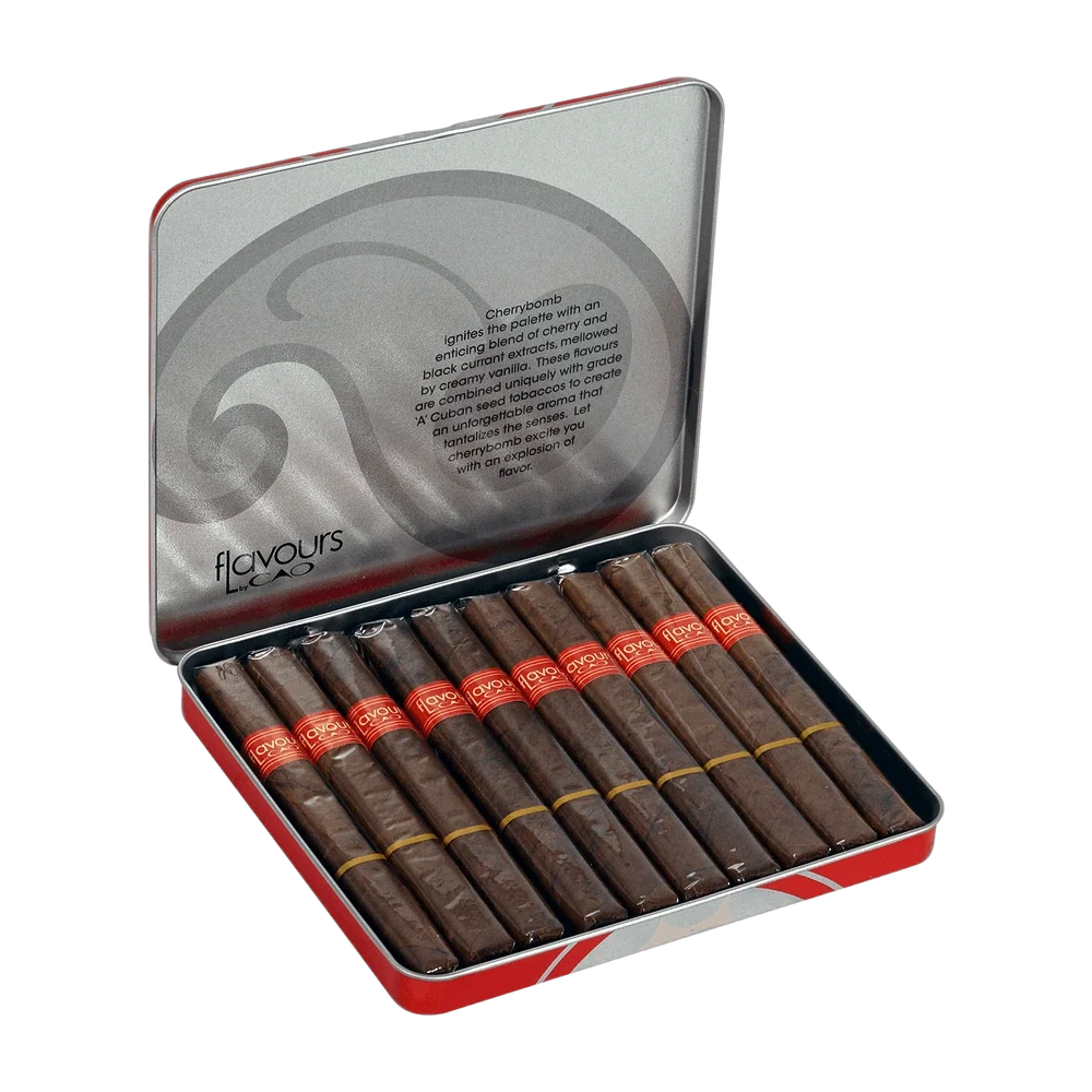 CAO Flavours Cherrybomb Cigarillos Tin of 10