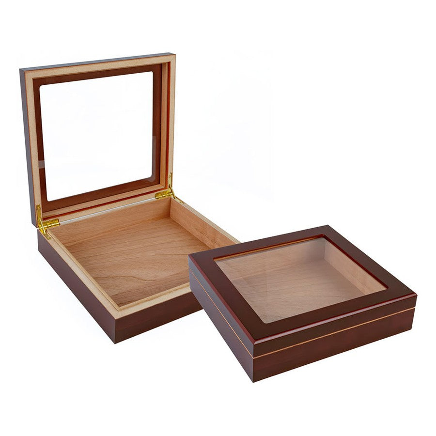 Chateau Glasstop Cherry Humidor