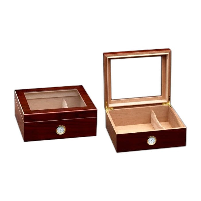 Chatlet Glasstop Cherry Humidor