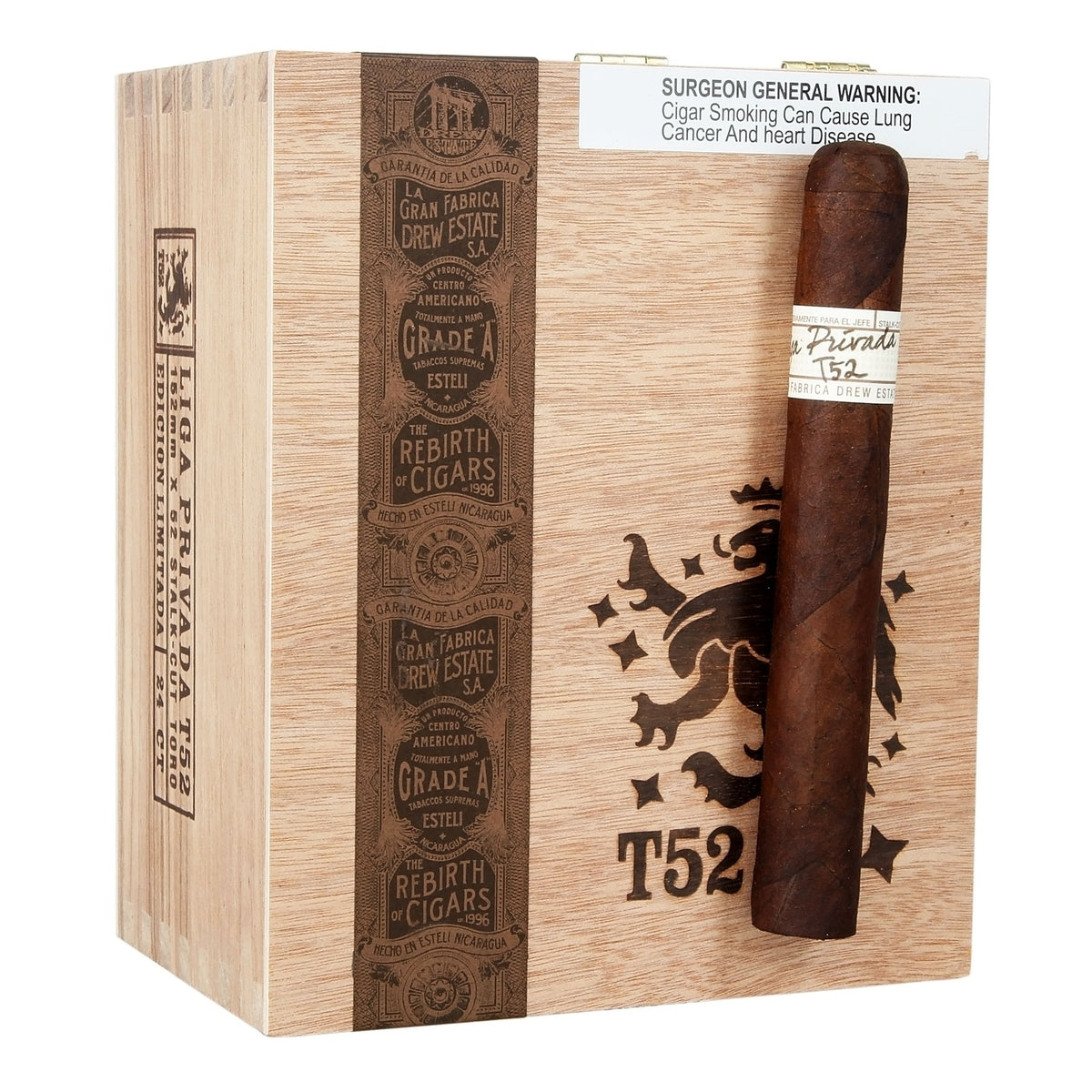 Drew Estate Liga Privada T52 Toro 24ct