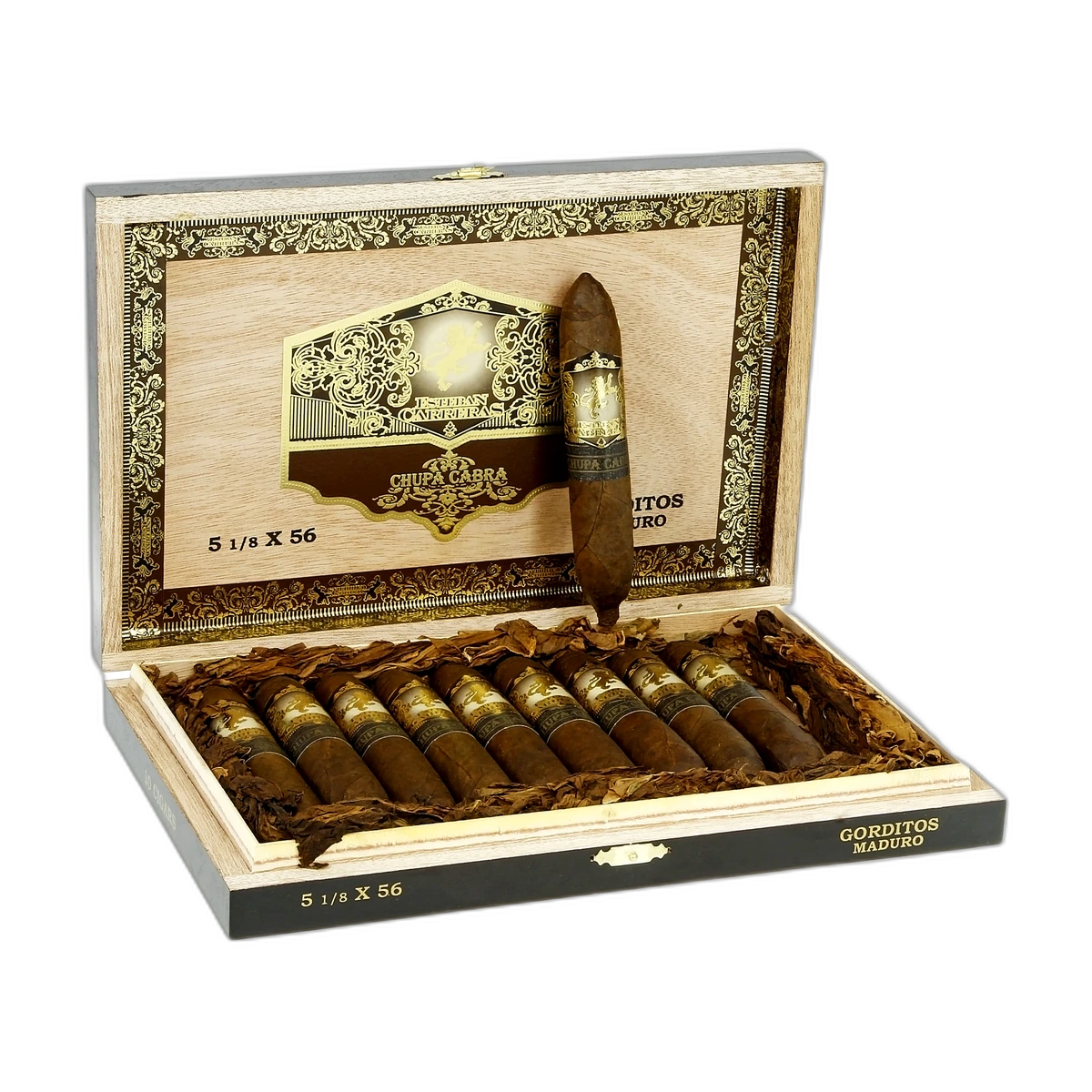 Esteban Carrera Chupacabra Maduro Gorditos 10ct