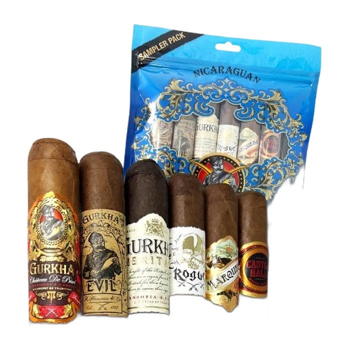 Gurkha Nicaragua Blue Sampler Pack of 6