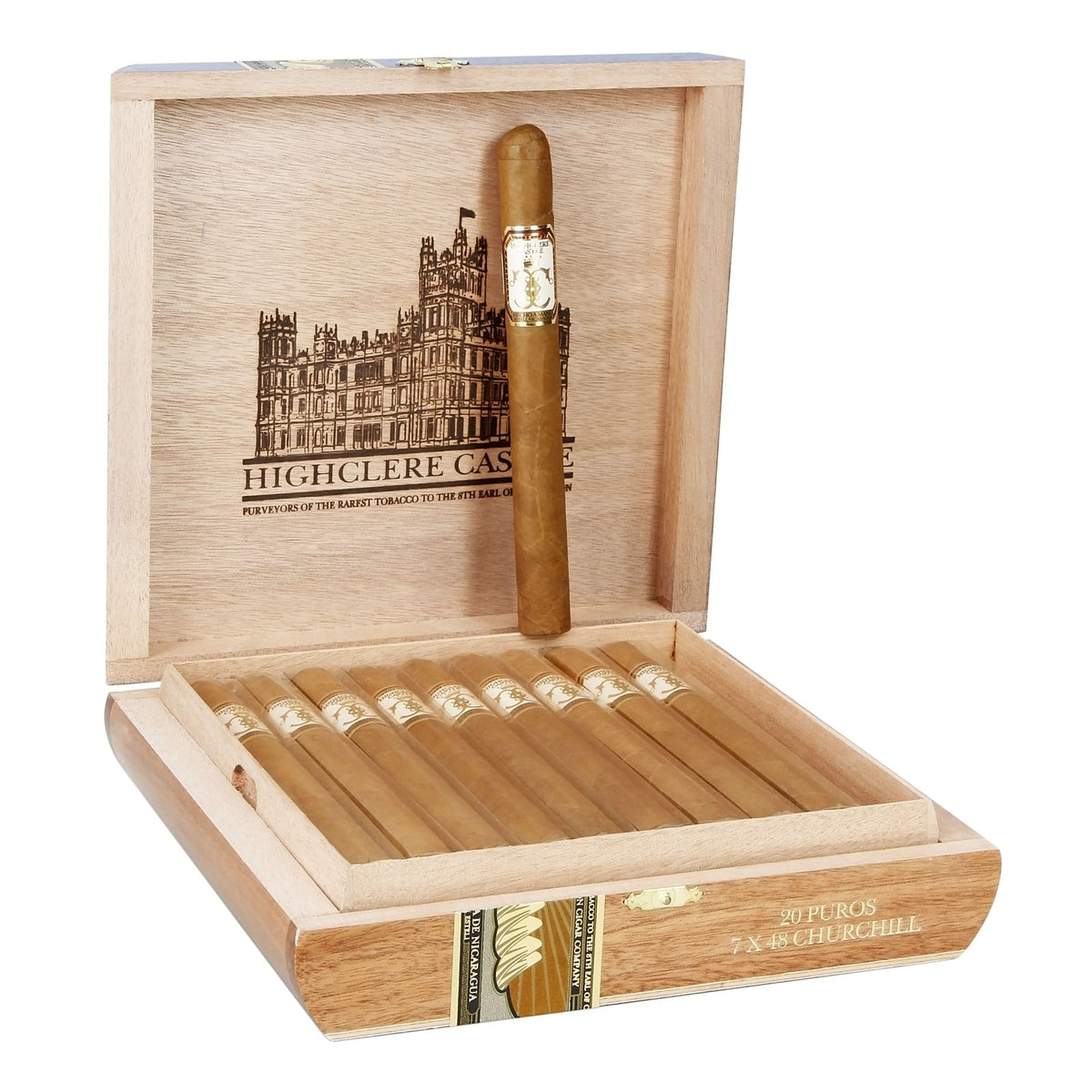 Highclere Castle Blue Churchill 20ct