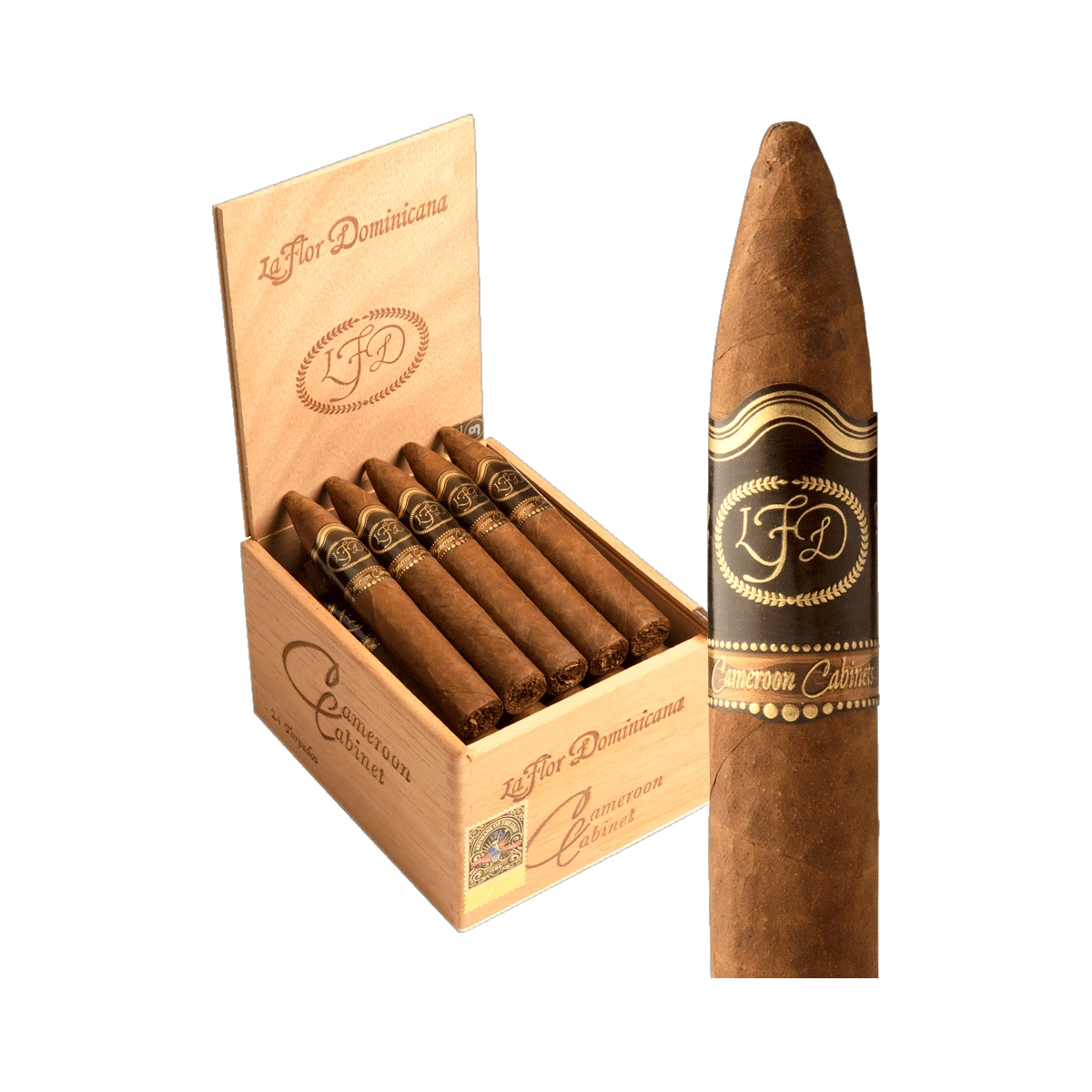 LFD Cameroon Cabinet No. 4 24ct 2