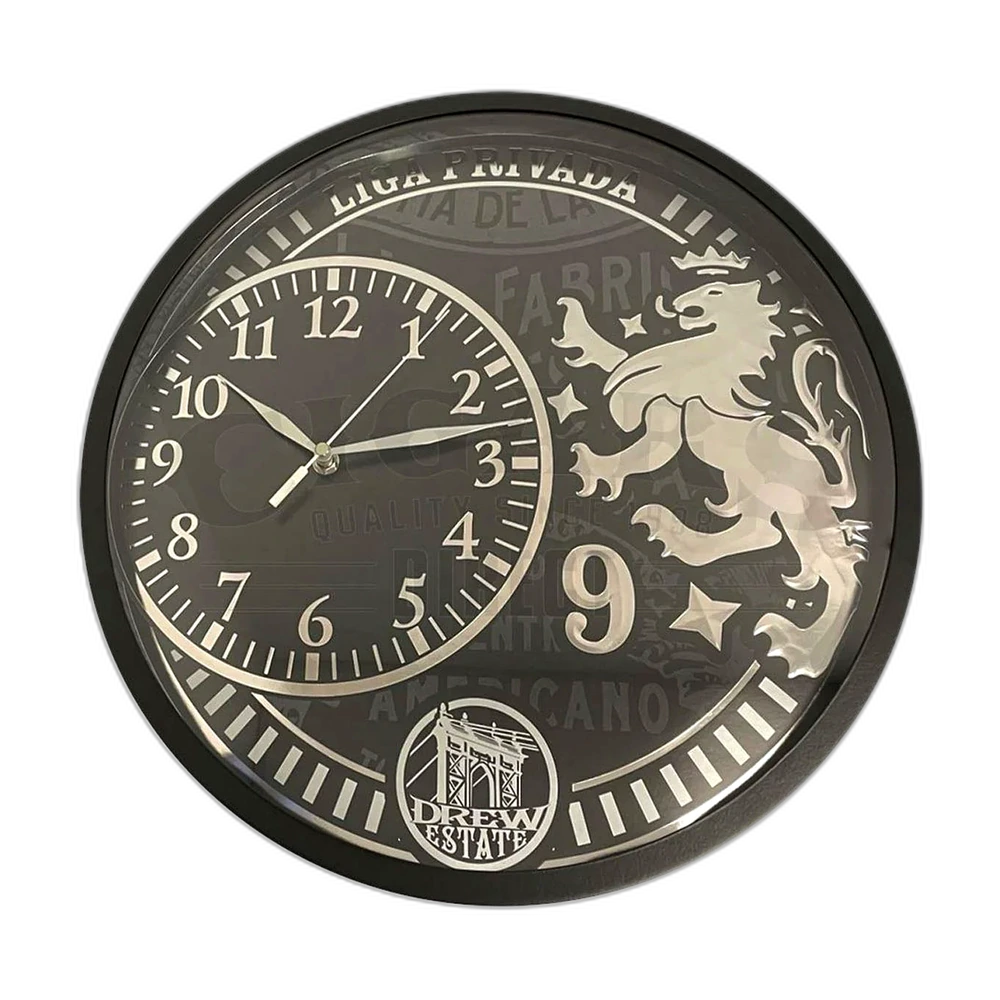 Drew Estate Liga Privada No.9 Wall Clock