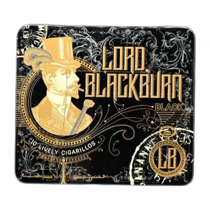 Lord Blackburn Black Cigarillos Tin of 10