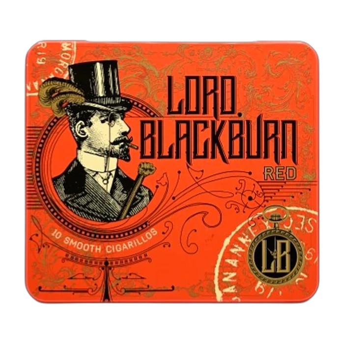 Lord Blackburn Red Cigarillos Tin of 10