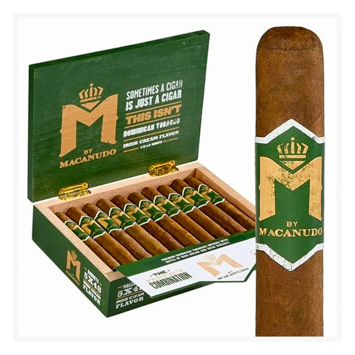 Macanudo M Irish Cream Robusto 20ct