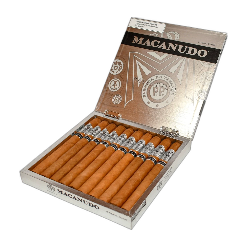 Macanudo Inspirado Palladium Churchill 10ct