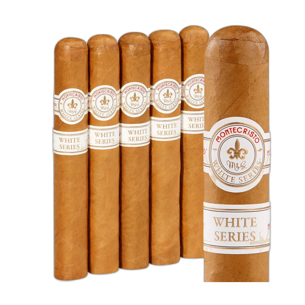 Montecristo White Series Toro Pack of 5