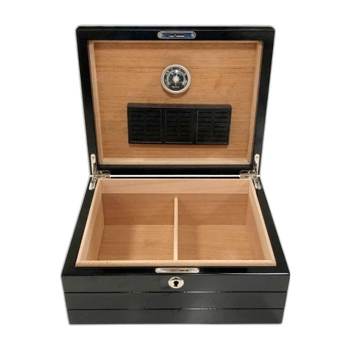 Onyx High Gloss Black Humidor